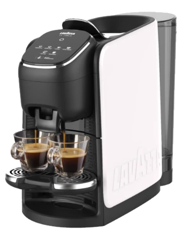 Macchina caffè Lavazza in Black Elogy Coffee per ufficio e aziende, beccuccio bidose