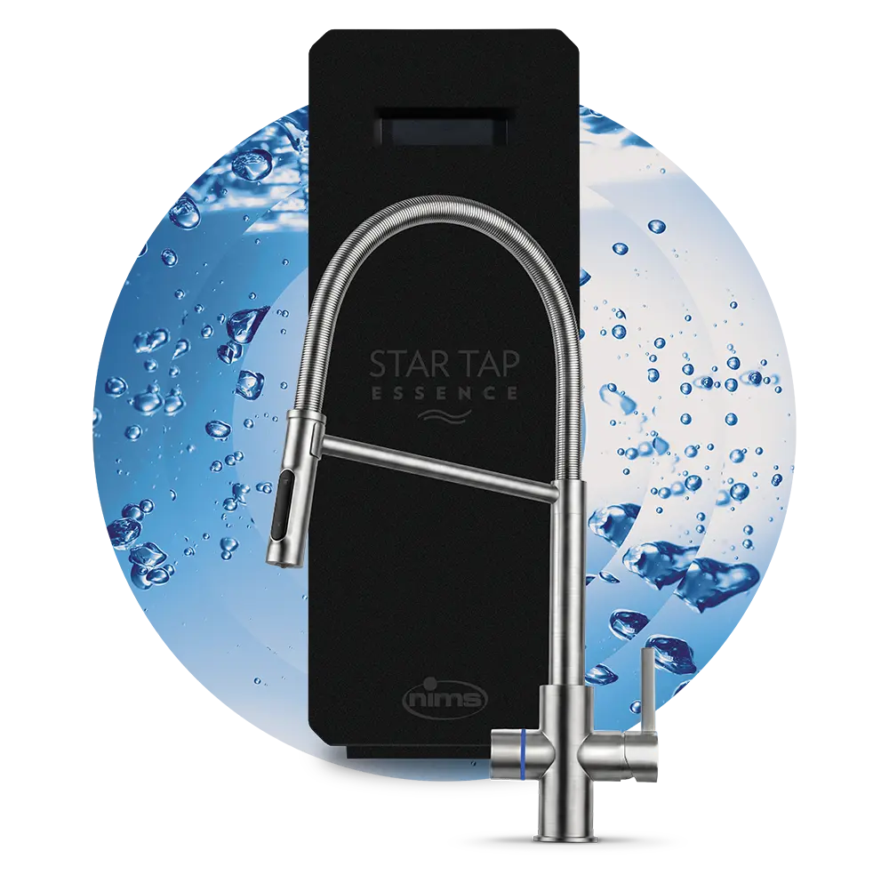 Depuratore acqua Star Tap Essence con rubinetto led smart, installazione sotto lavello
