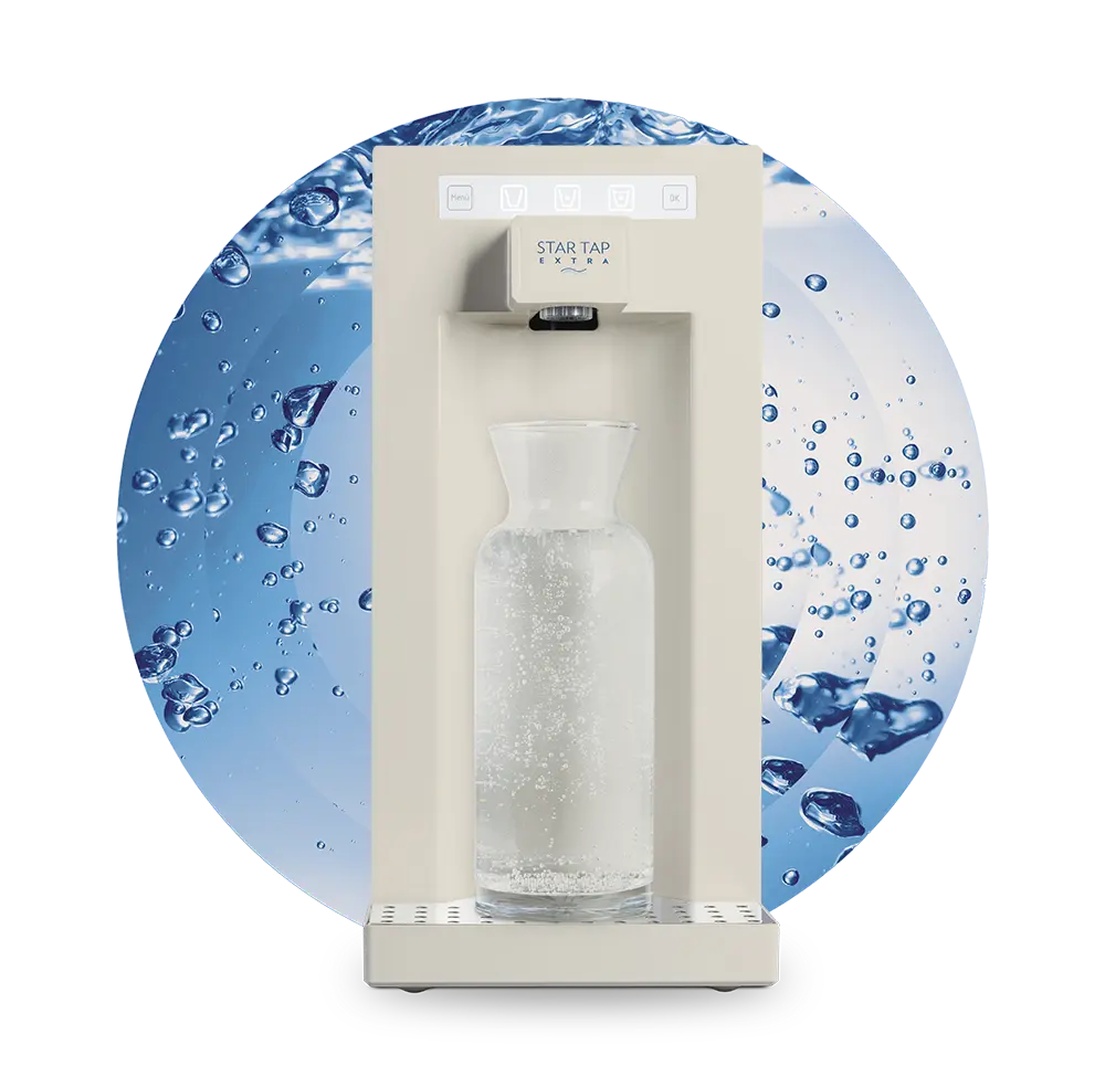 Frigogasatore acqua Star Tap Extra sopra lavello, acqua liscia e frizzante